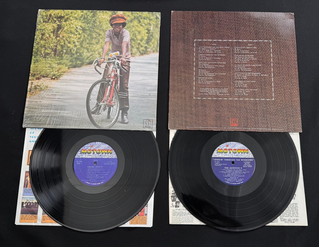 Michael Jackson Jackson Five 33 LP Records - 4