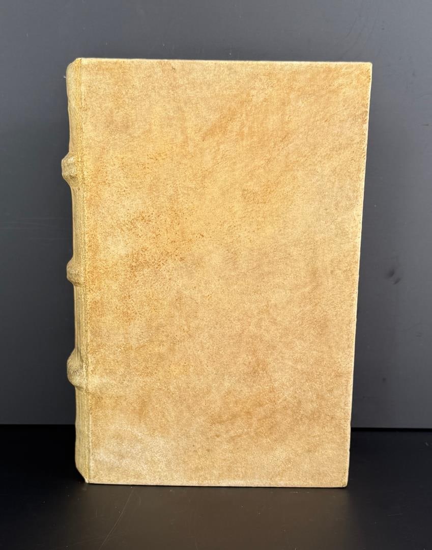 1573 Lyon Latin Vulgate Illustrated Bible: Printed by Guillaume Rouille in 1573. Biblia ad vetustissima exemplaria nunc recens castigata, Romaeque revisa, Lyon: Guillaume Rouille, 1573, an octavo edition collating [16], 1214, [106] pages. The 