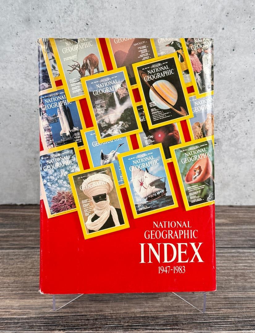 National Geographic Index 1947 1983: 1984