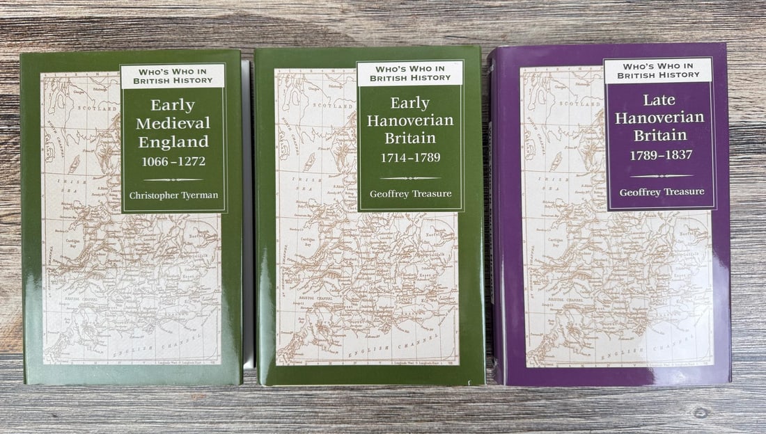 Who's Who in British History: 3 Volume Set.