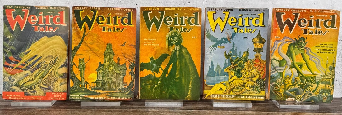 Weird Tales Pulp Magazine Collection: All from 1947