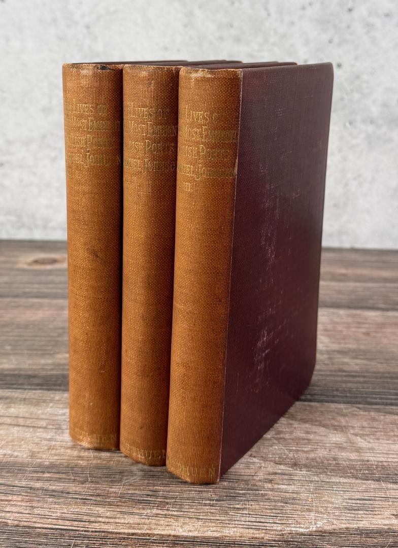 The Lives of The Most Eminent English Poets (1 of 9)
