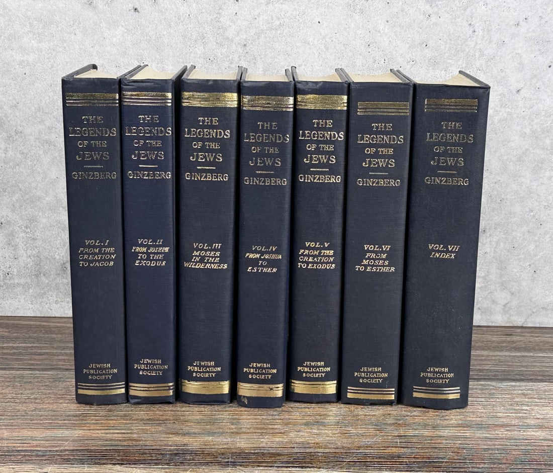 The Legends of the Jews: Louis Ginzberg. 7 Volume Set.