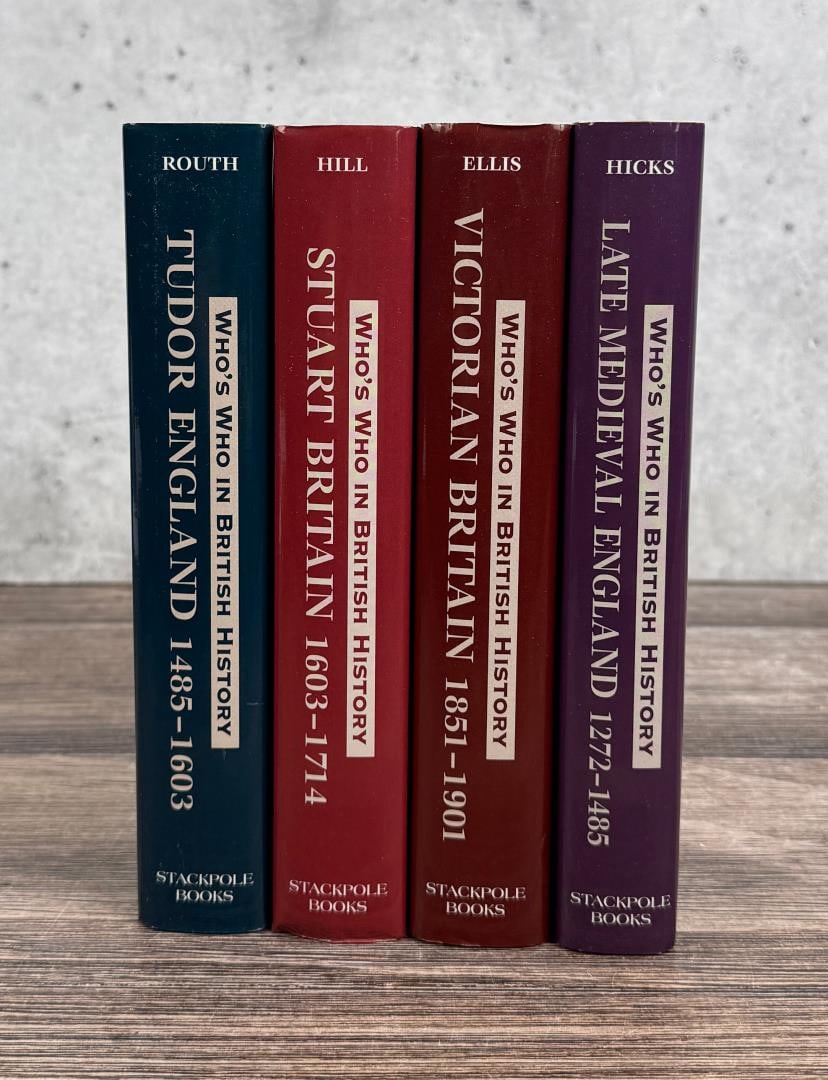 Who's Who in British History: 4 Volume set.