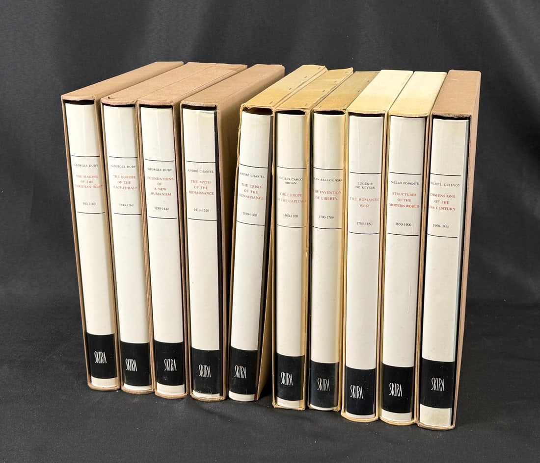 Skira Art History Book Set: Albert Skira. 1976