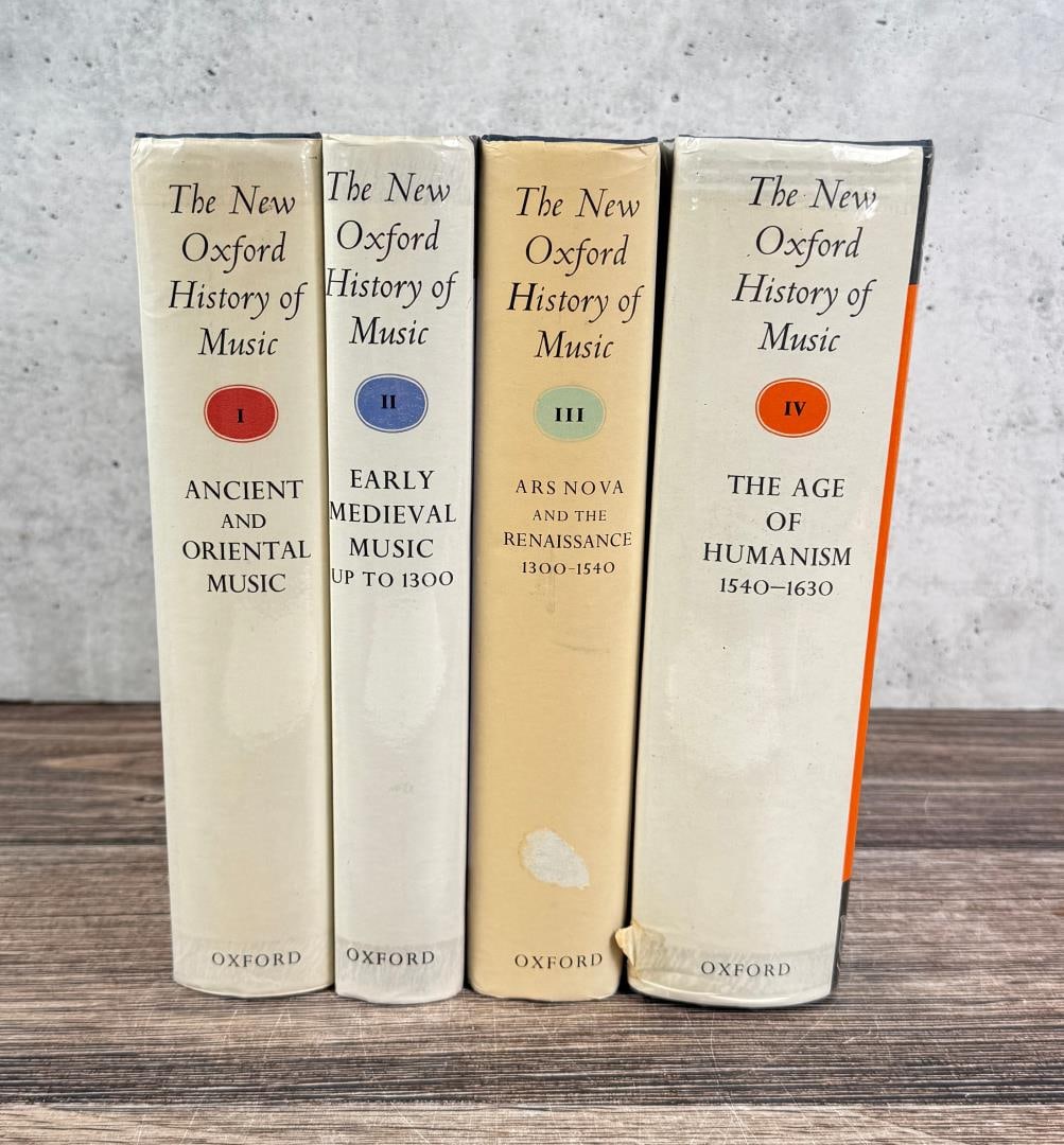 The New Oxford History of Music: 4 Volume Set.