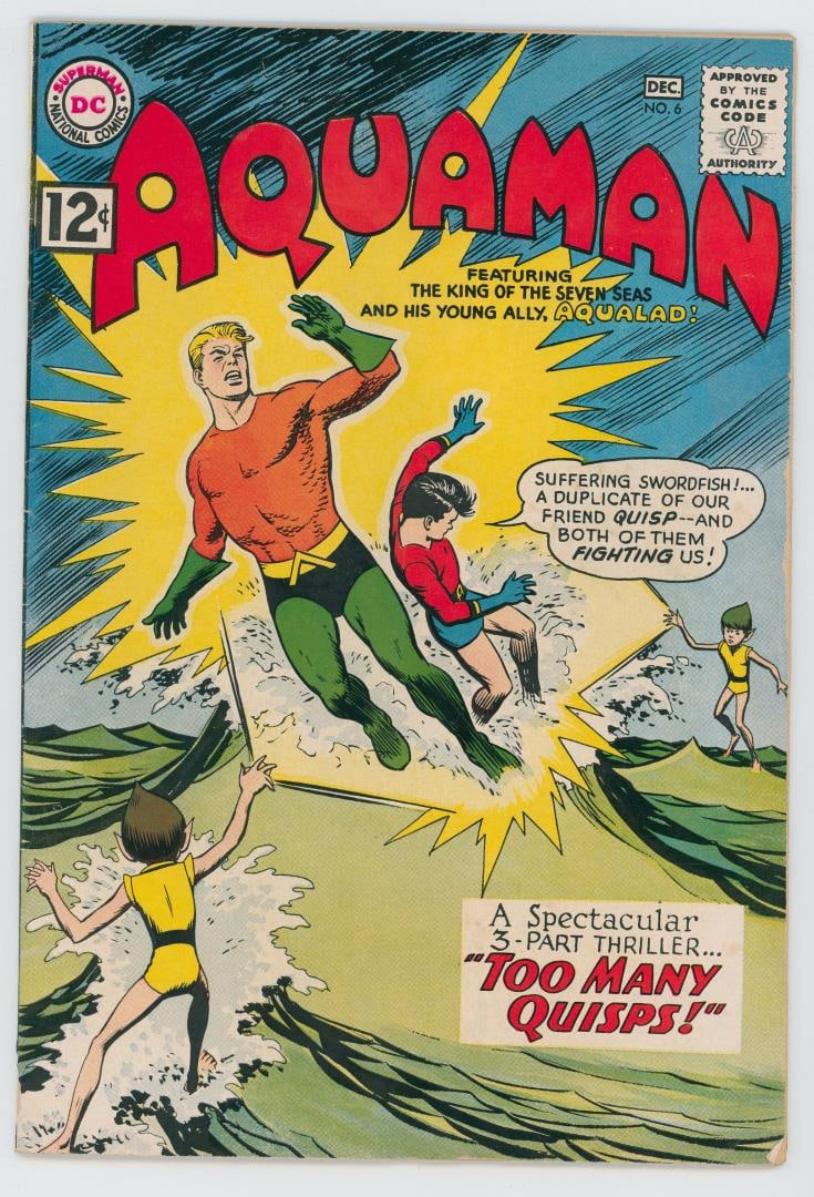 Aquaman #6 Comic Book: Too Many Quisps