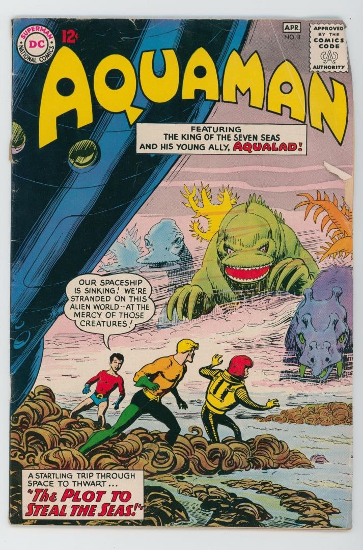 Aquaman #8 Comic Book: The Plot to Steal the Seas