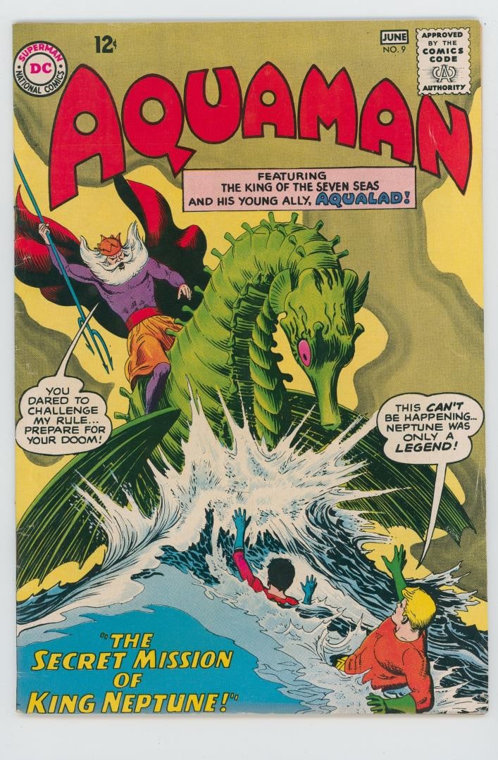 Aquaman #9 Comic Book (1 of 3)