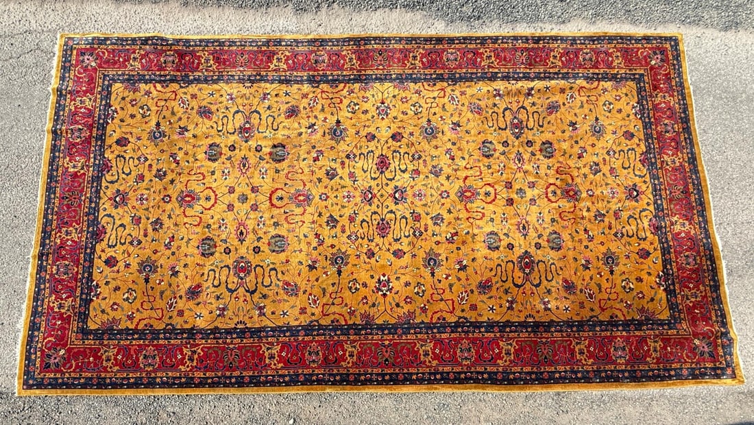 Monumental Ziegler Sultanabad Persian Oriental Rug (1 of 14)