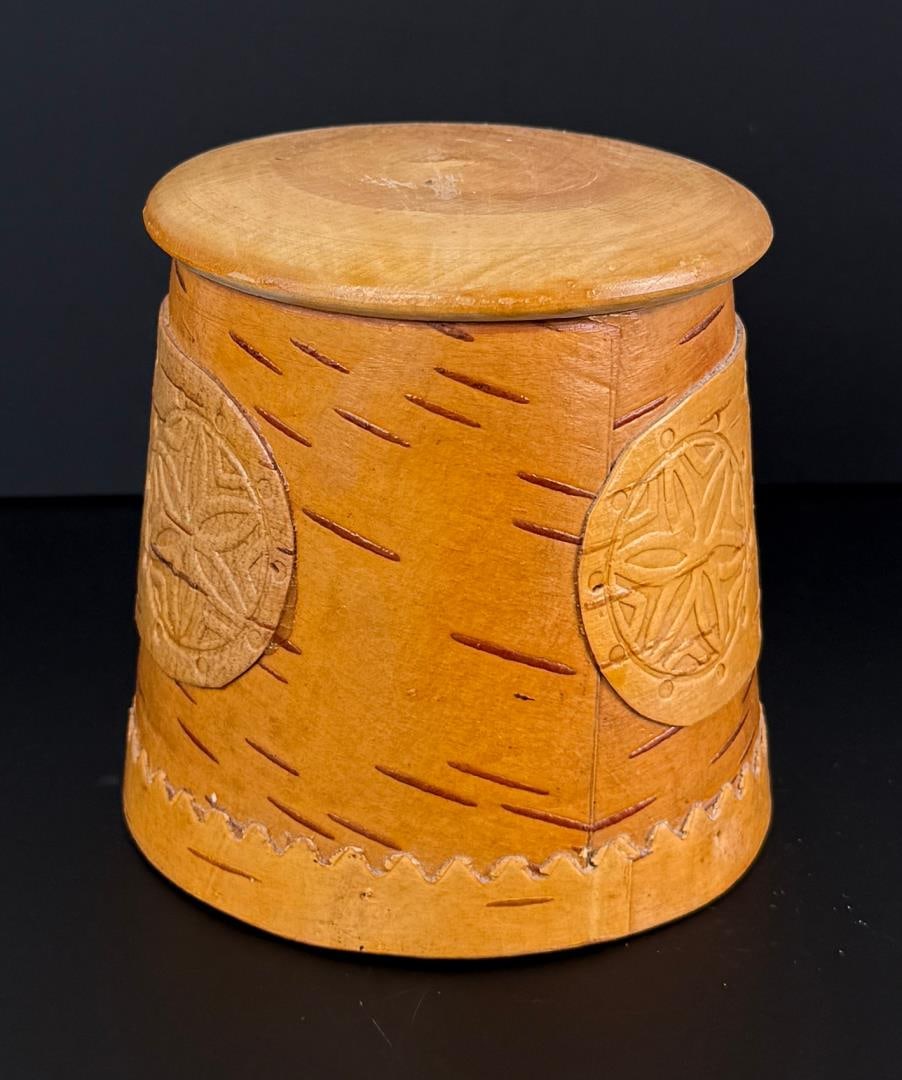 Russian Birch Bark Box - 2