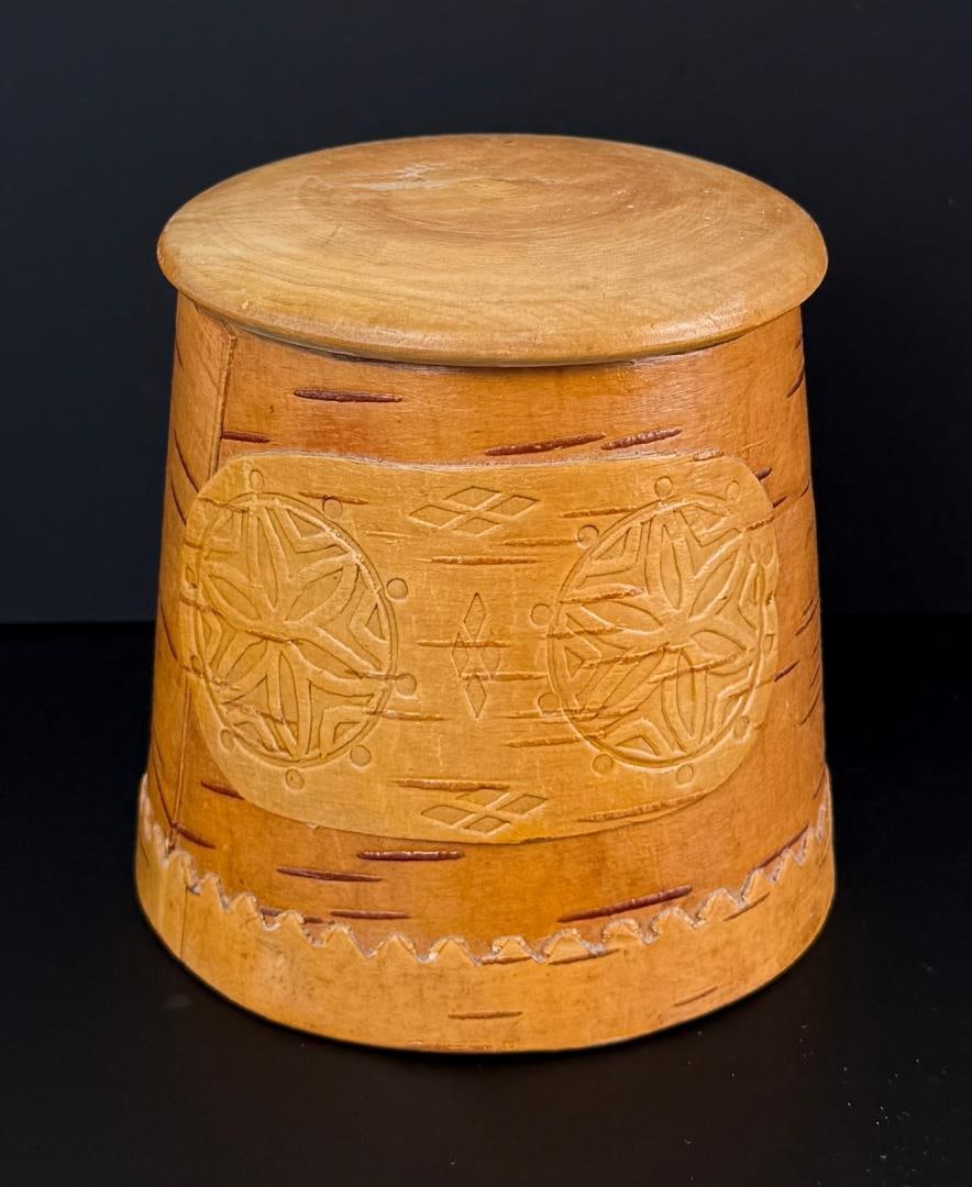 Russian Birch Bark Box - 3