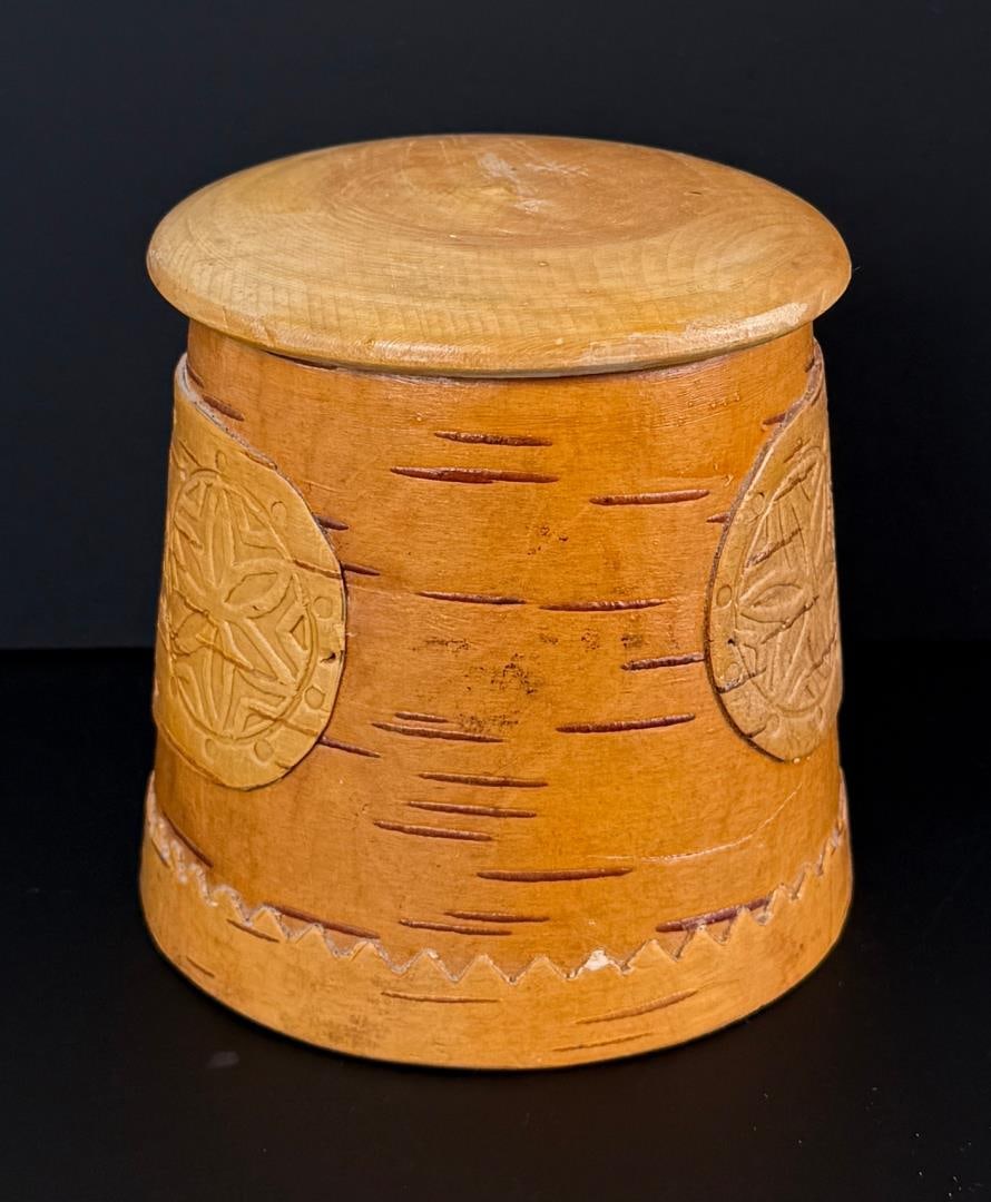 Russian Birch Bark Box - 4