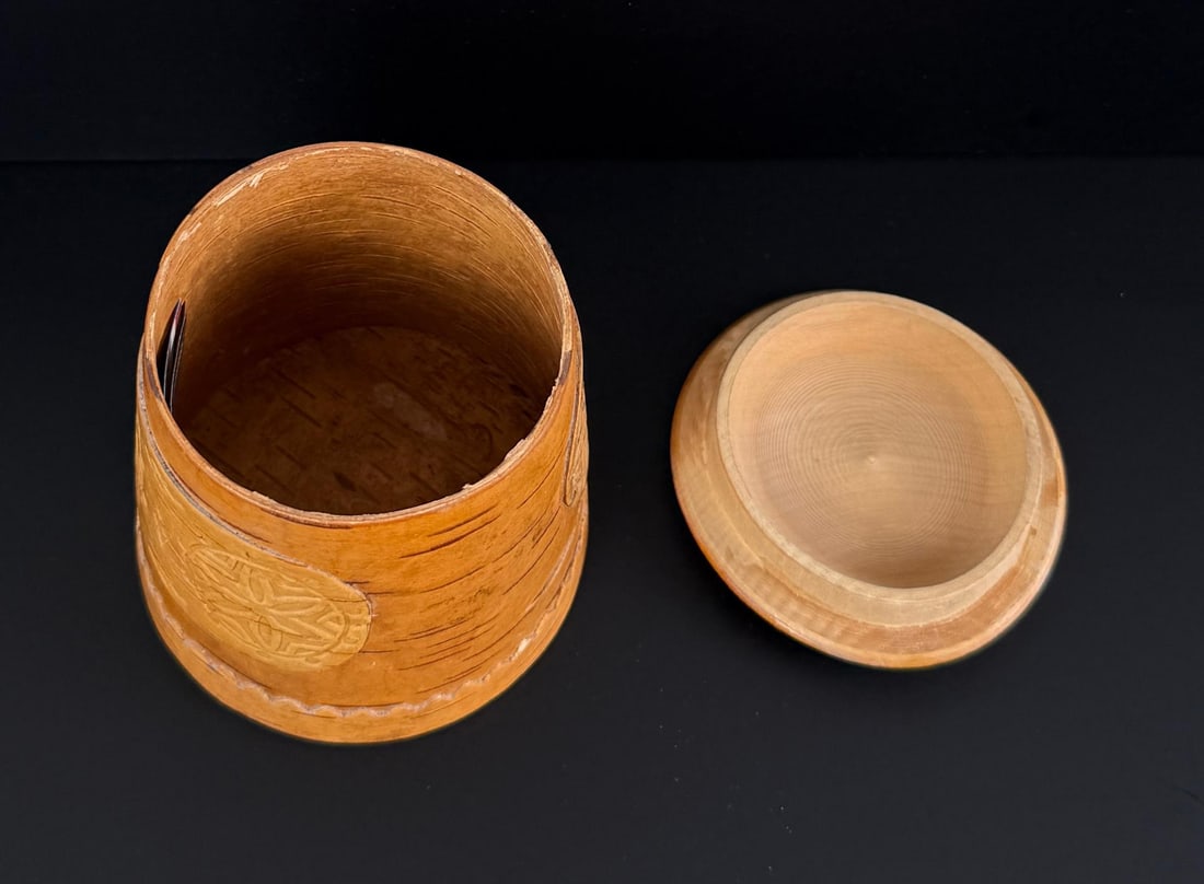 Russian Birch Bark Box - 5
