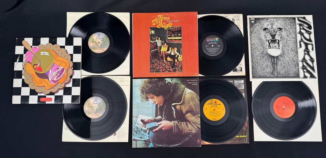 Collection of Classic Rock 33 LP Vinyl Records: Nice grouping