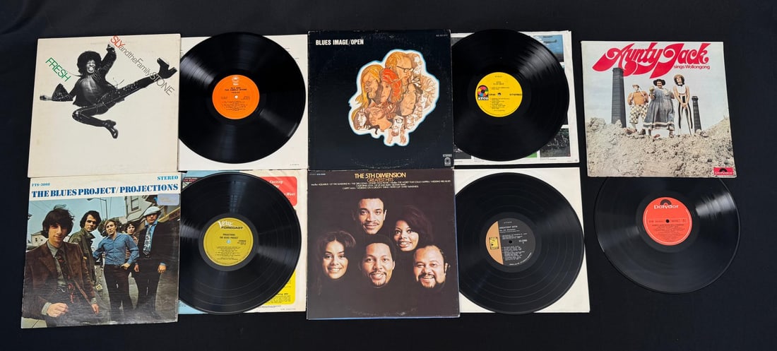 Collection of Soul Rock 33 LP Records: Nice grouping