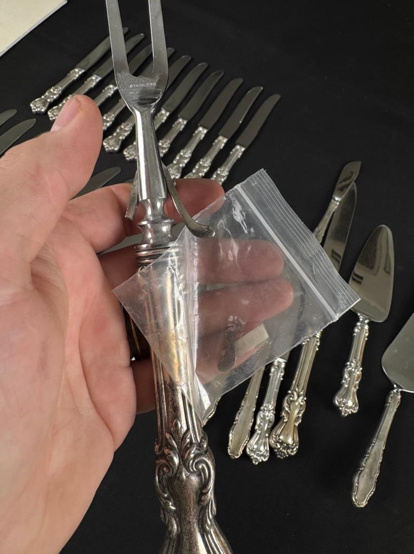 Sterling Silver Handled Flatware - 7
