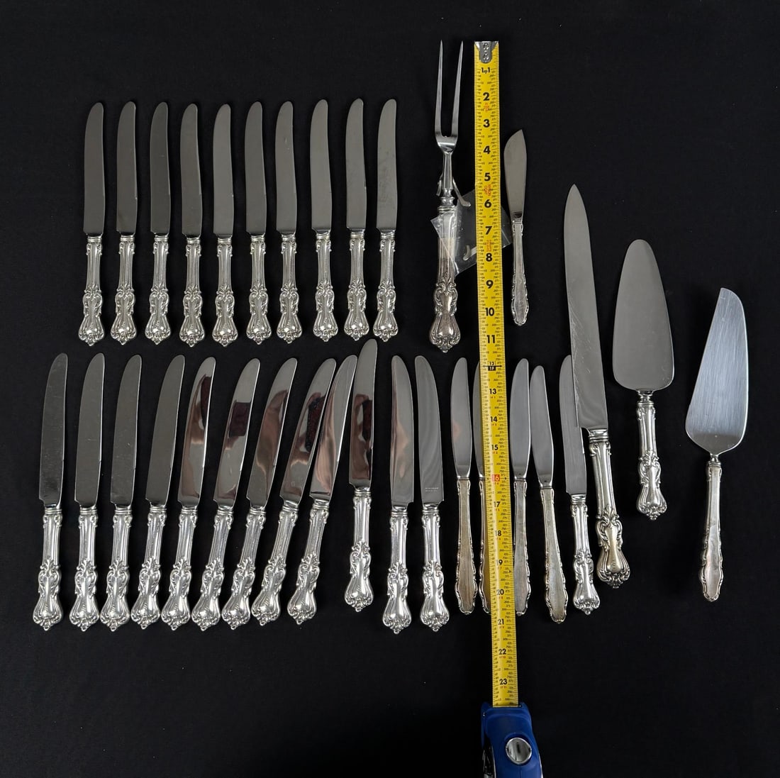 Sterling Silver Handled Flatware - 9