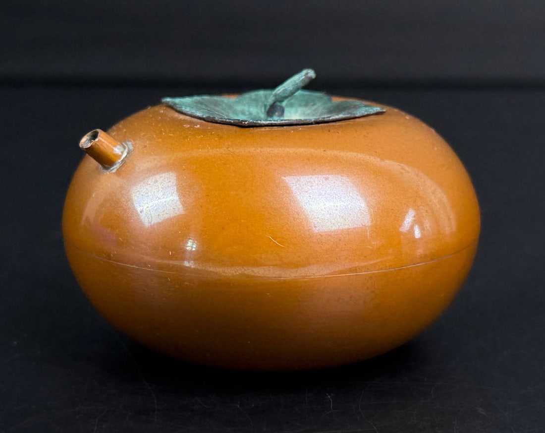 Japanese Copper Suiteki Water Dropper Pot (1 of 6)