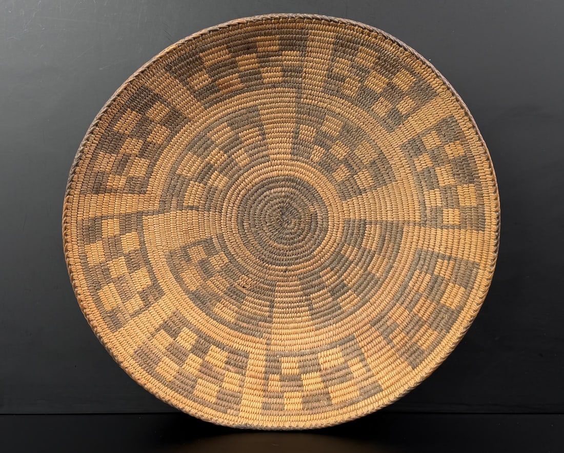 Pima Native American Indian Basket (1 of 6)