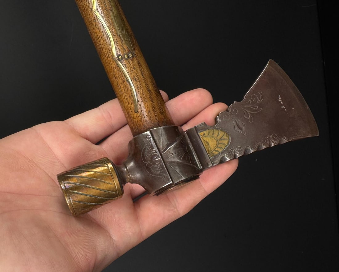 William Buchelle Custom Made Pipe Tomahawk - 4