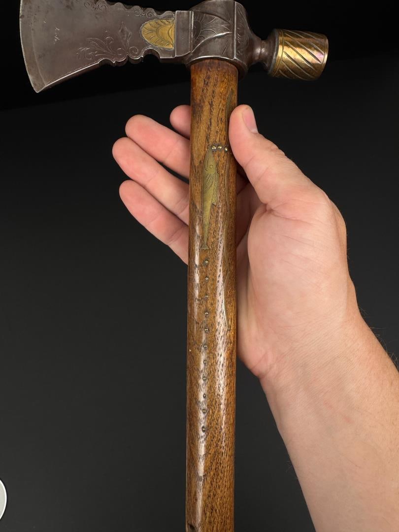 William Buchelle Custom Made Pipe Tomahawk - 8