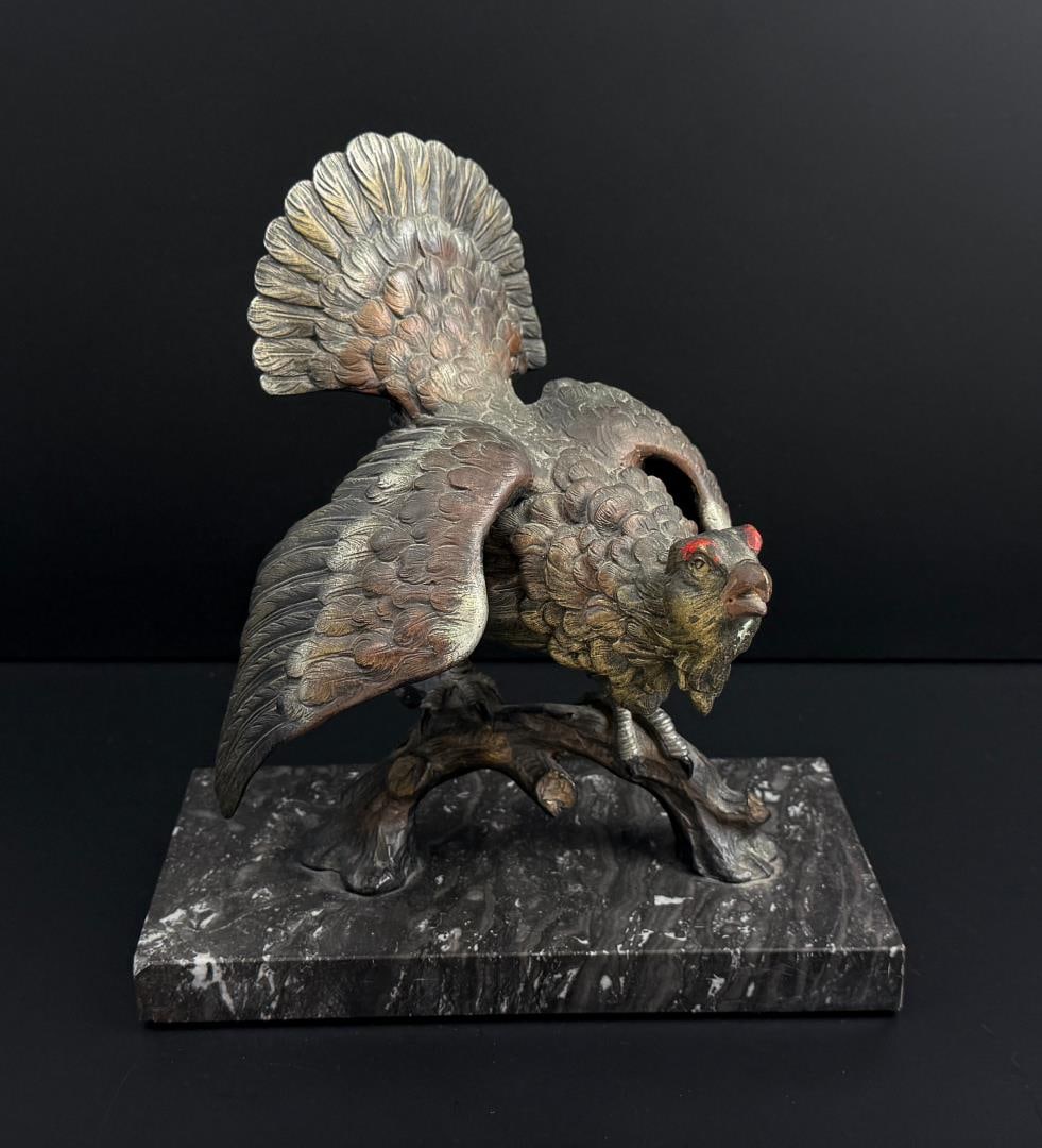 Franz Bergmann Vienna Bronze Grouse Capercaillie (1 of 5)
