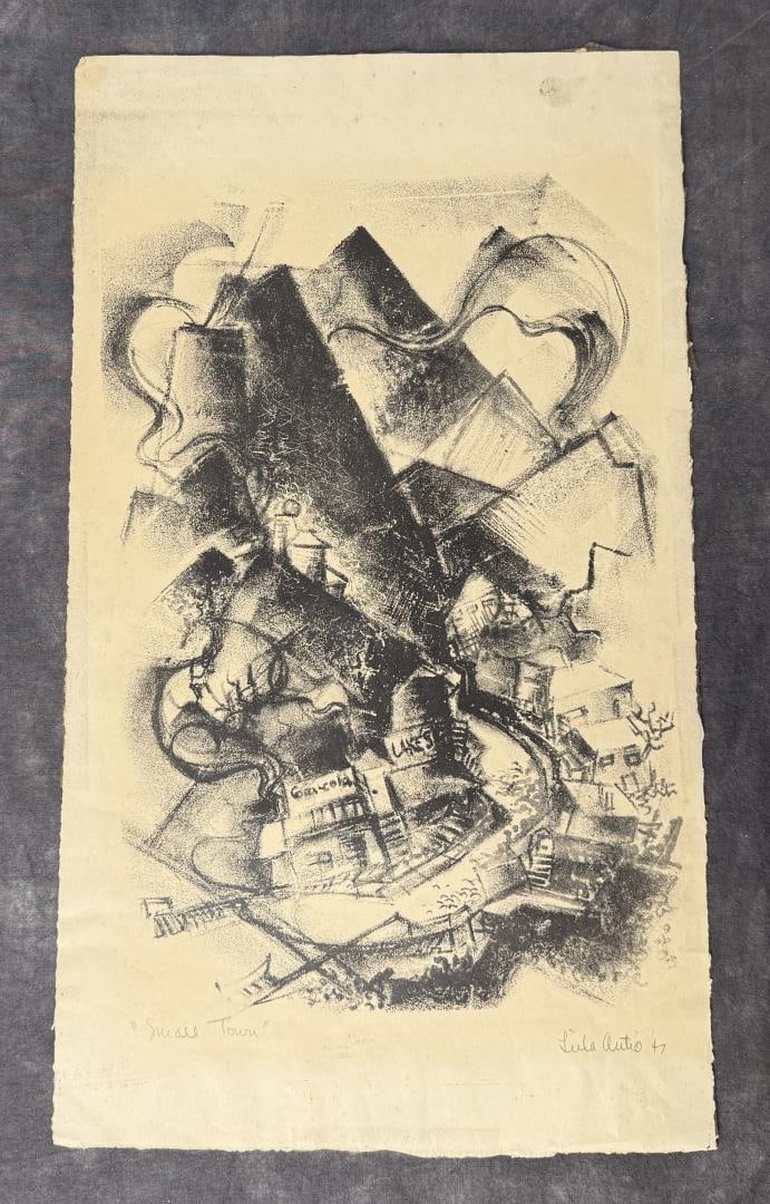 Leila Autio Small Town Photogravure (1 of 5)