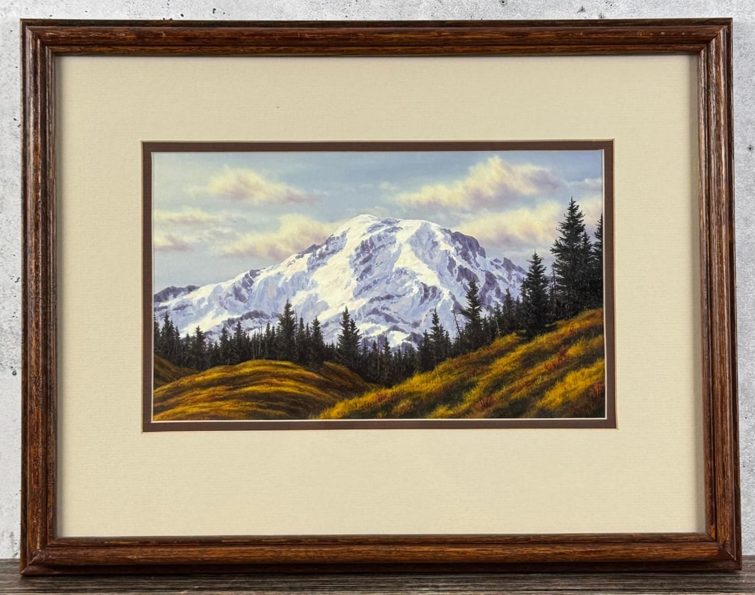 Randy Van Beek Mt. Rainier Painting (1 of 7)