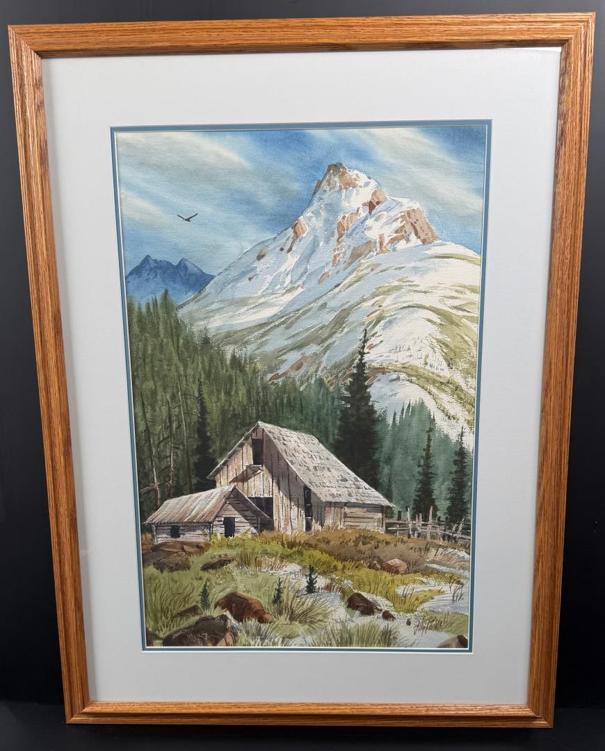Jim Powell Abandoned Barn Painting (1 of 5)