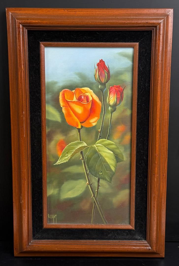 Judy Sleight Roses Painting (1 of 7)