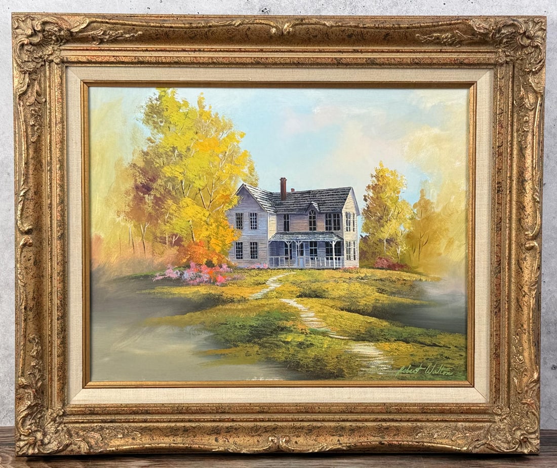 Robert Walton Spring Farm Painting (1 of 6)