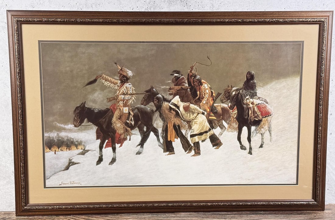 Frederic Remington Return of a Blackfoot War Party (1 of 6)