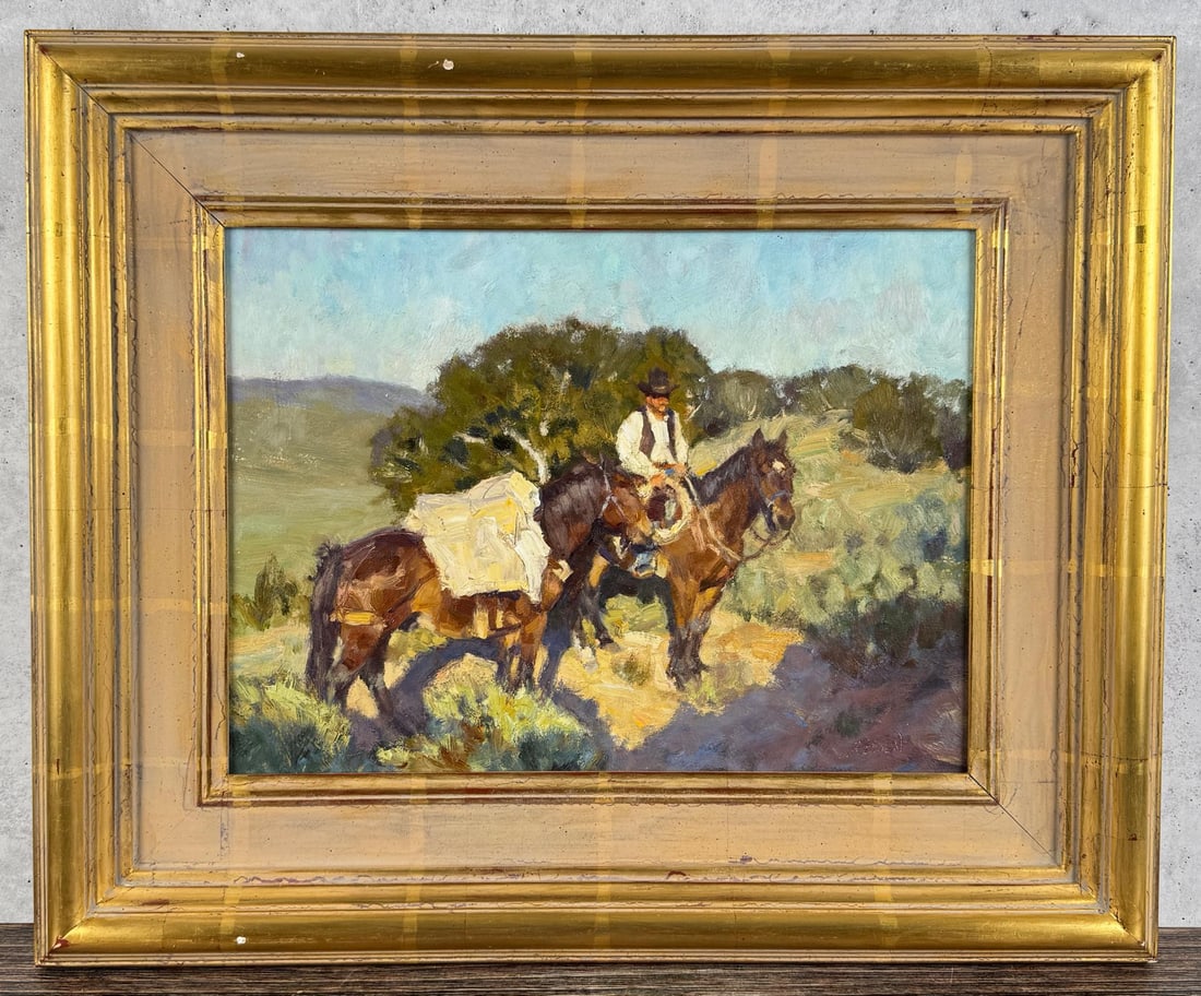 Grant Redden 3 Hours on the Trail Painting (1 of 5)