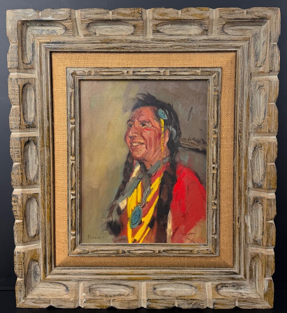 Sheryl Bodily Indian Chief Painting (1 of 6)
