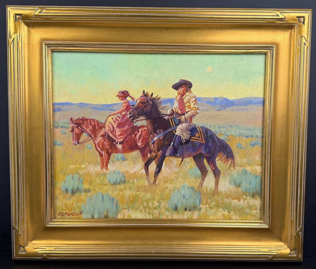 RE Pierce The Last Ride George Custer Painting (1 of 6)