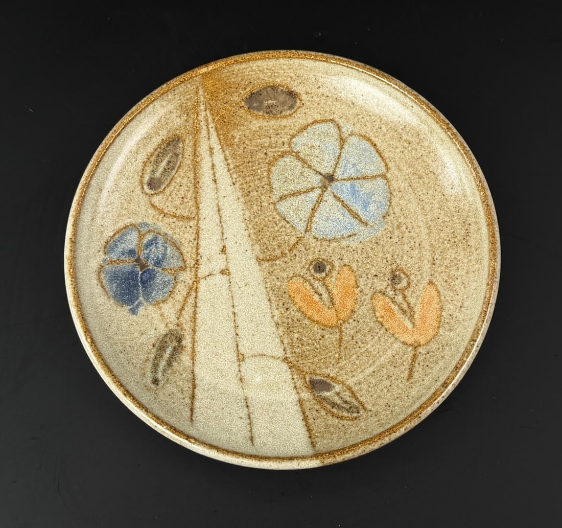 Frances Senska Montana Studio Pottery Plate (1 of 3)