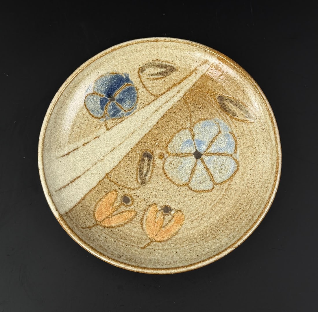 Frances Senska Montana Studio Pottery Plate (1 of 3)