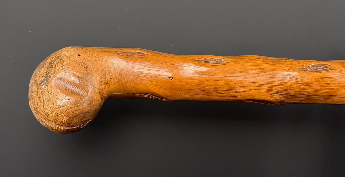 Irish Blackthorn Shillelagh Walking Stick Club: 35" long.
