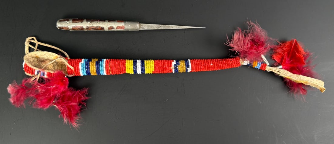 Native American Indian Beaded Awl Case (1 of 6)