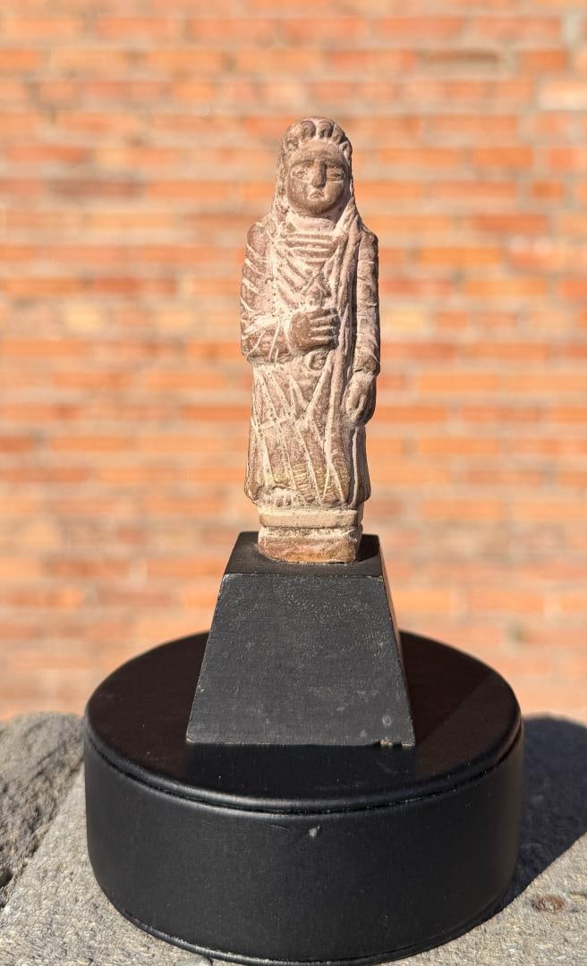 Ancient Seljuk Terracotta Warrior Statuette (1 of 5)