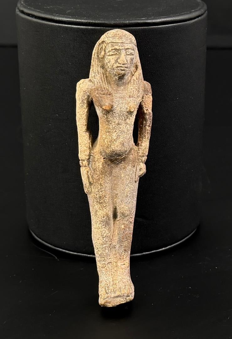 Ancient Egyptian Ptolemaic Terracotta Concubine (1 of 6)