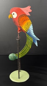 Mackaw Parrot Balance Toy Kinetic Sculpture