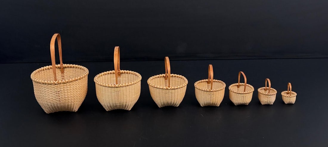 Nested Nantucket Graduated Basket Set - 2