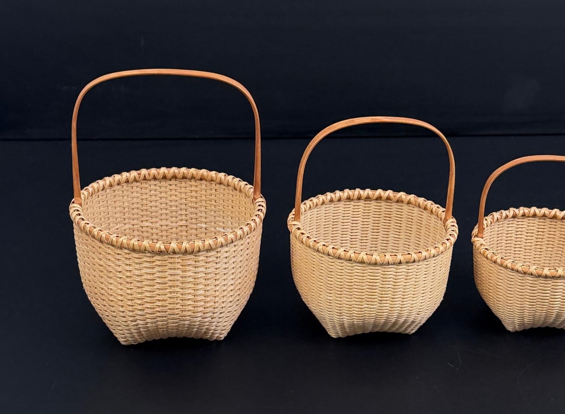 Nested Nantucket Graduated Basket Set - 4