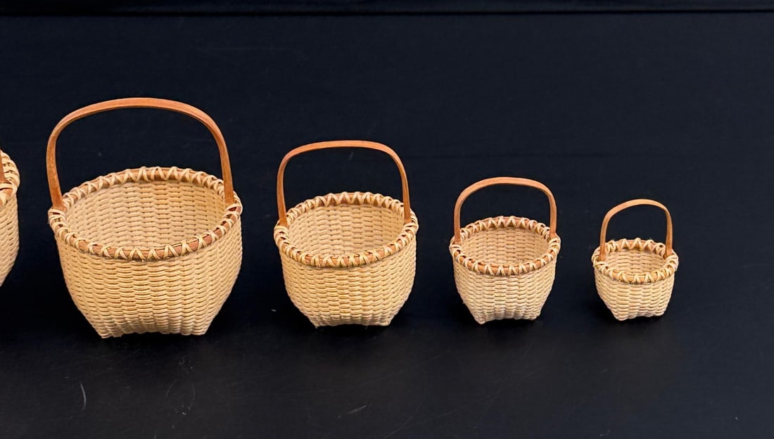 Nested Nantucket Graduated Basket Set - 6