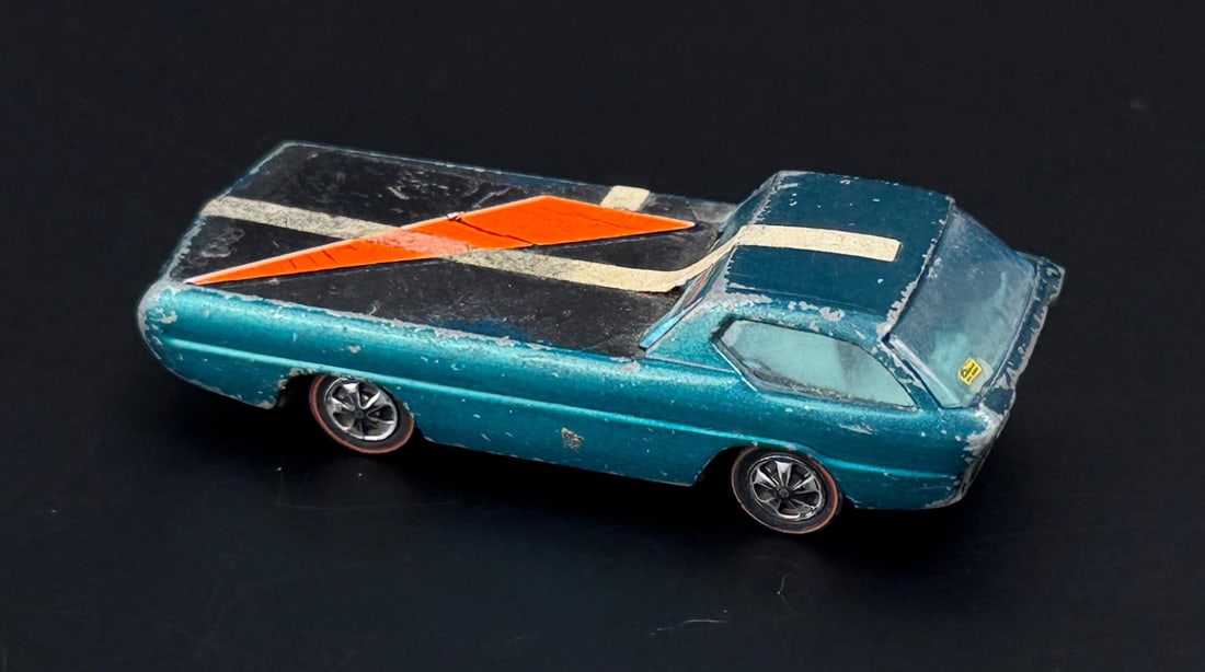 Hot Wheels Redline Deora Aqua Blue: Decent example.