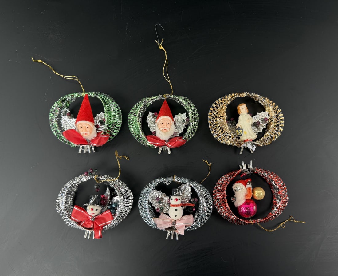 Shiny Brite Elf Pinecone Christmas Ornaments (1 of 5)