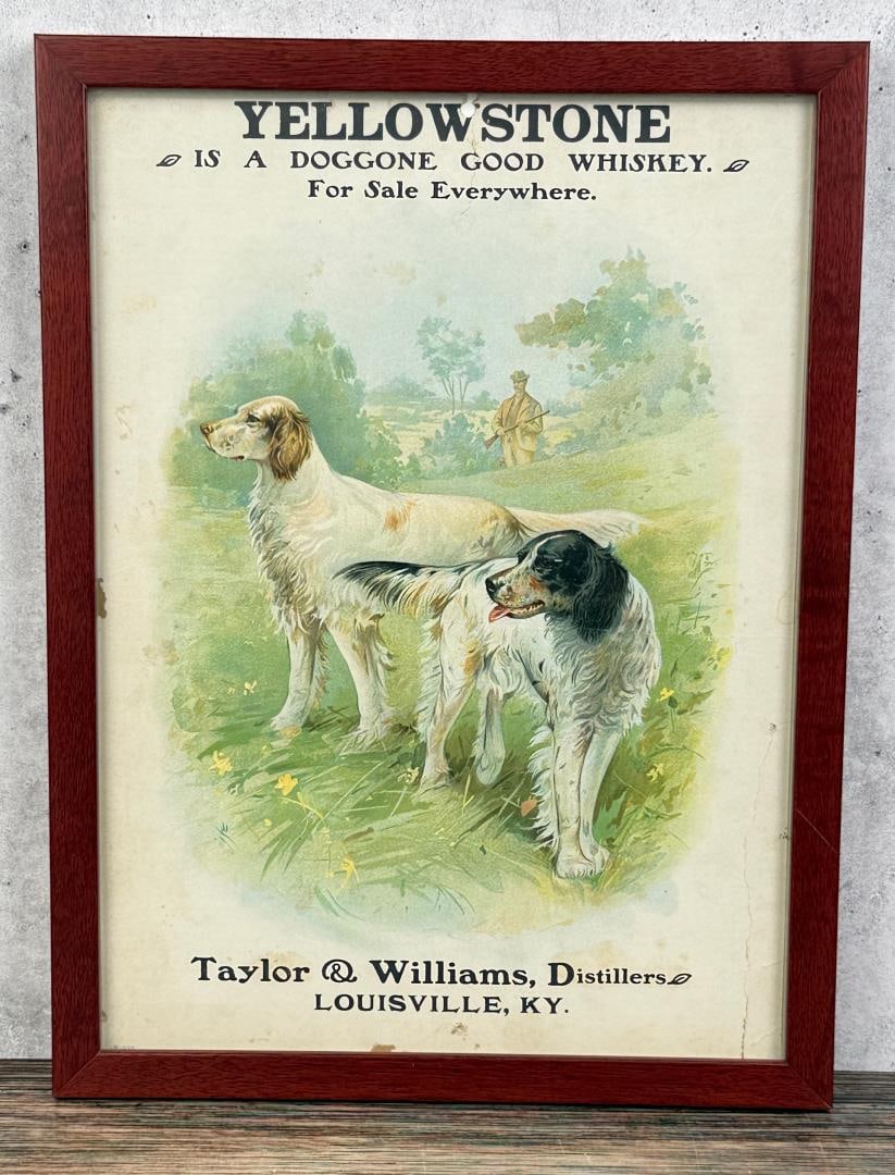 Taylor & Williams Yellowstone Whiskey Sign (1 of 3)