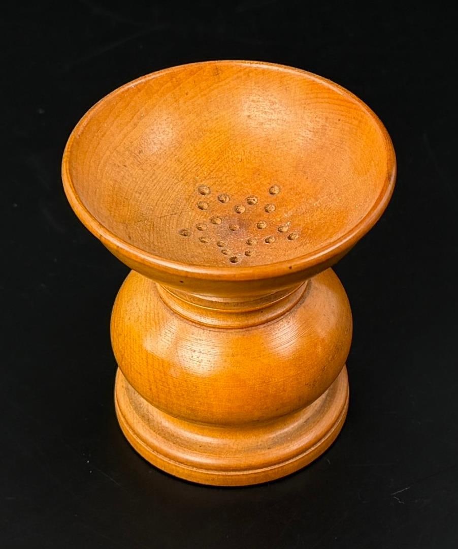 Antique Treen Pounce Pot Sander (1 of 5)